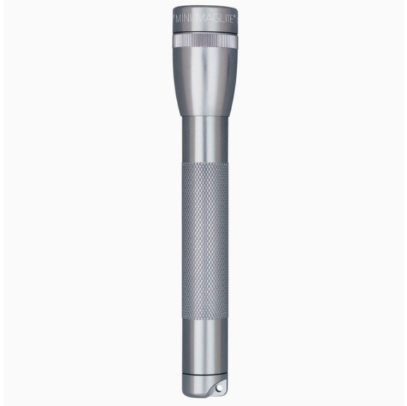 Maglite Mini AA 2 Cell Grey Flashlight - Picture 1 of 13
